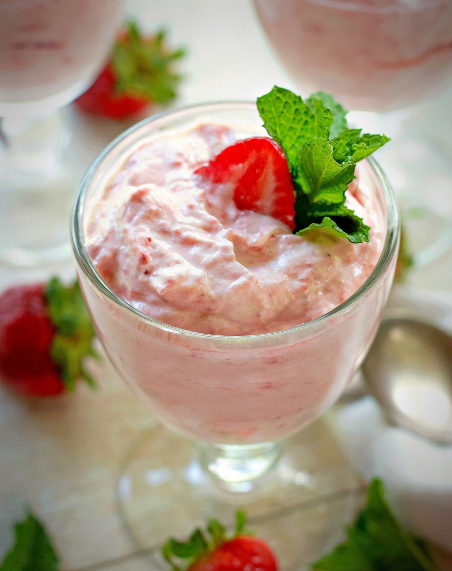 Strawberry Moon Mousse
